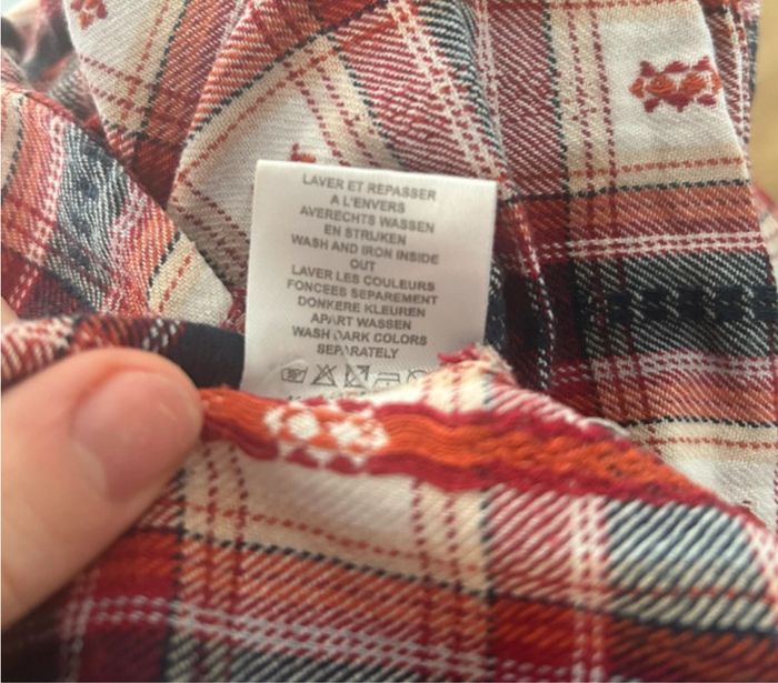 Chemisier / blouse manches longues - 100% coton - 7 ans - TQF Collection - photo numéro 6