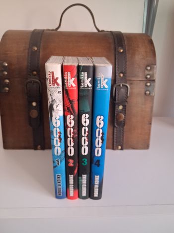 Manga 6000 intégrale tome 1 à 4 collection complète 
