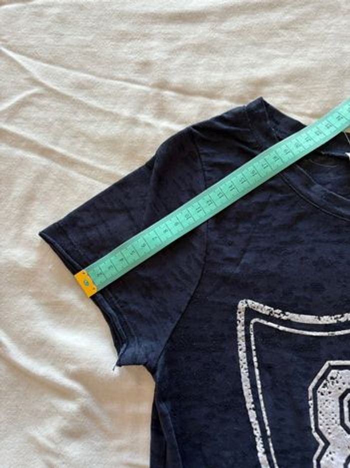 T-shirt bleu marine pour fille - photo numéro 7