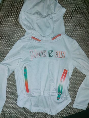 Sweat léger orchestra fille 3 ans 98 cm