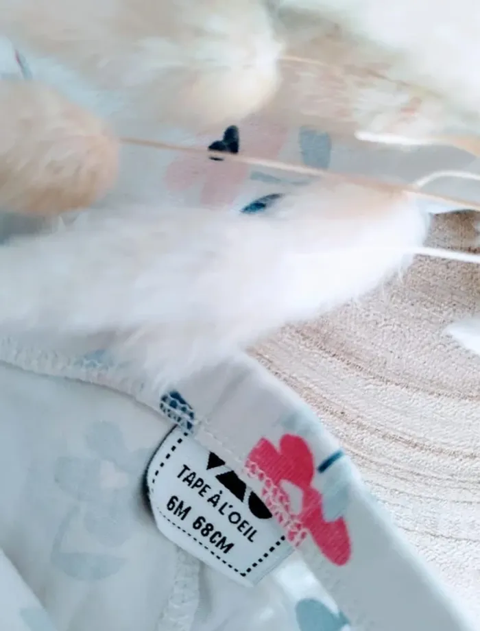 Ensemble tape à l'oeil et bandeau cheveux fille 6 mois 🎀 - photo numéro 7
