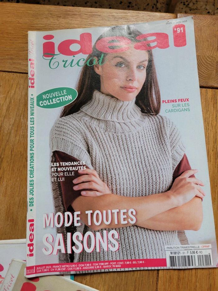 Lot de 10 magazines tricot - photo numéro 4