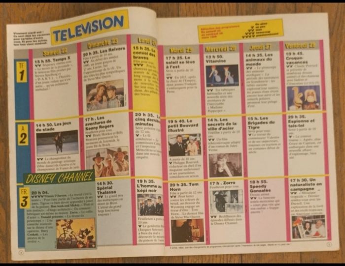 Ancien journal de Mickey avec cadeau poster géant Film Peter Pan N°1760 de 1986 vintage - photo numéro 5