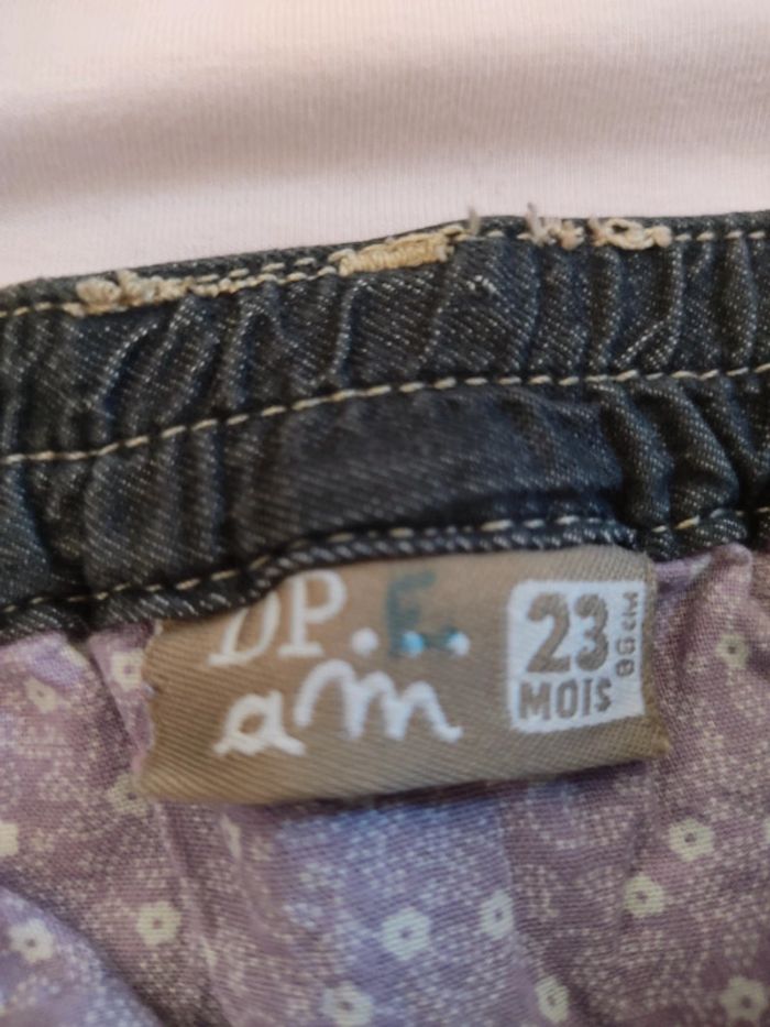 Jupe taille 23 mois+ tee-shirt taille 2 ans - photo numéro 4