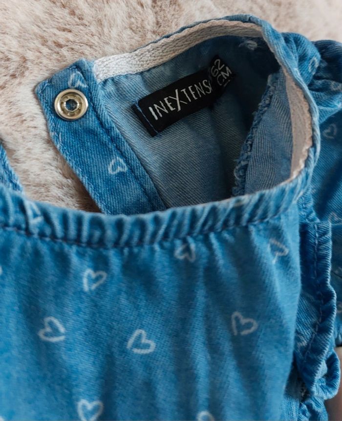 Robe effet jean 3 mois - photo numéro 3