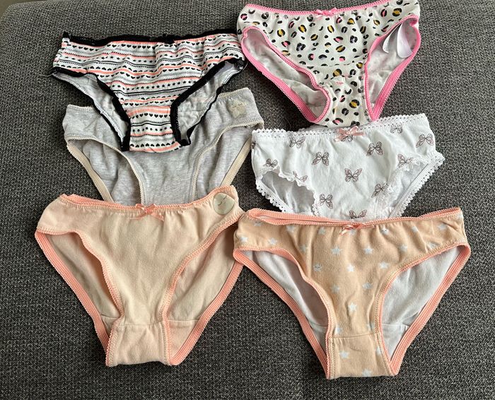 Lot 6 culottes fille