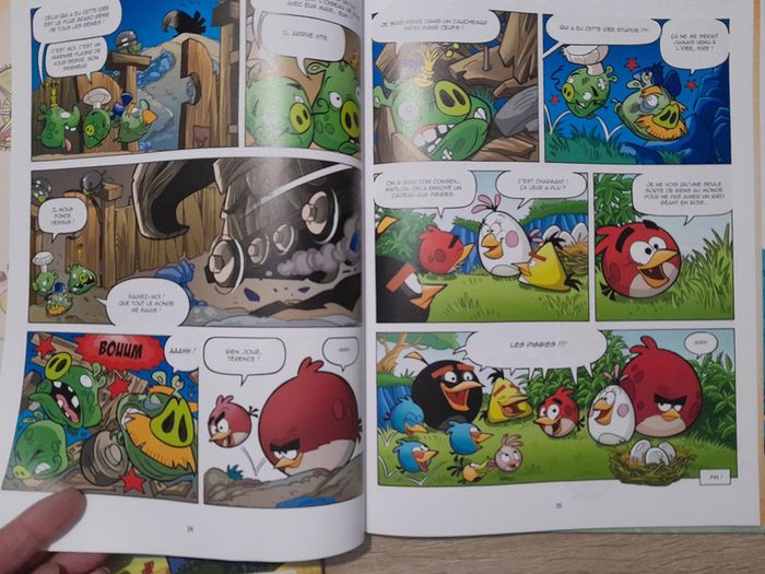 lot 2 bd Angry Birds tomes 2 et 5 - photo numéro 5