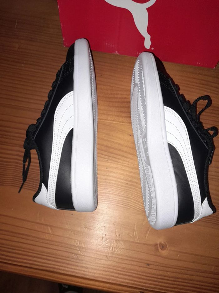 Puma smash noire et banche 37 neuve - photo numéro 5