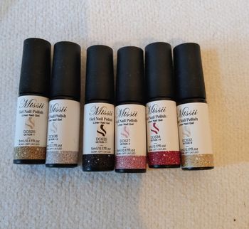 Vernis à ongles liner en gel pailleté- 5 ml - neuf  💫