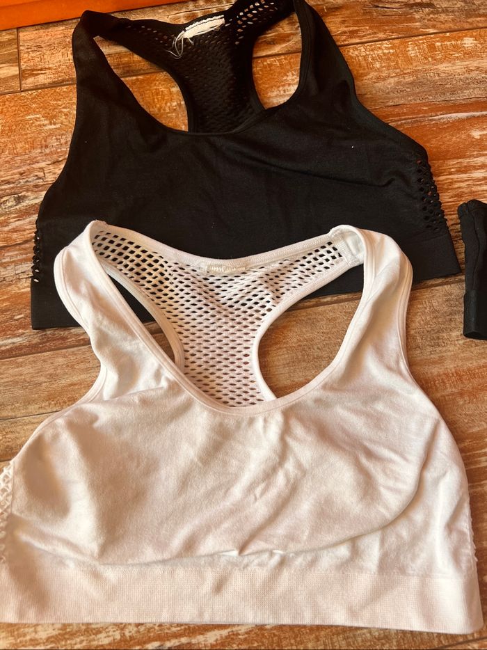 Lot de 4 brassières taille 8-10 ans H&M - photo numéro 5