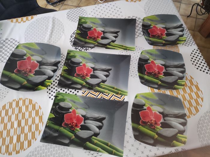 Assiettes zen - photo numéro 2