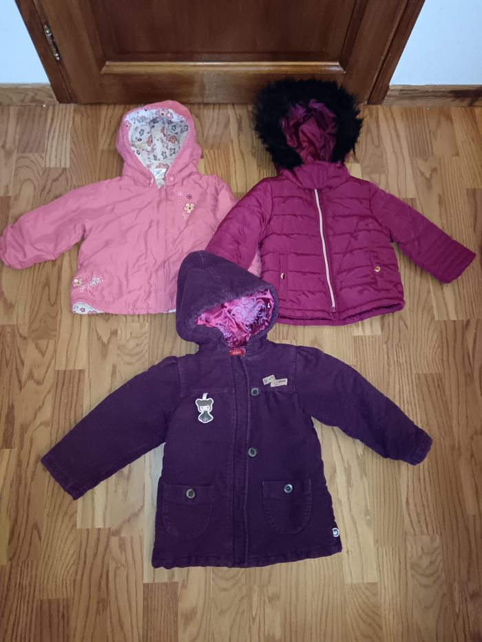 Lot ski 4 ans vestes polaires, sous pulls col roulés et gants - photo numéro 4