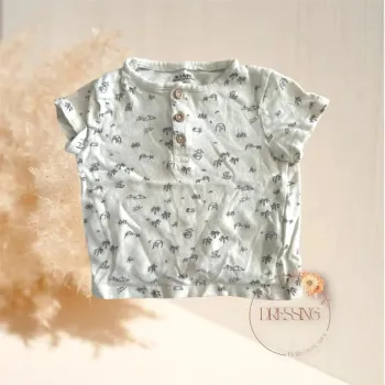 T-shirt manche courte été 12 mois 74 cm