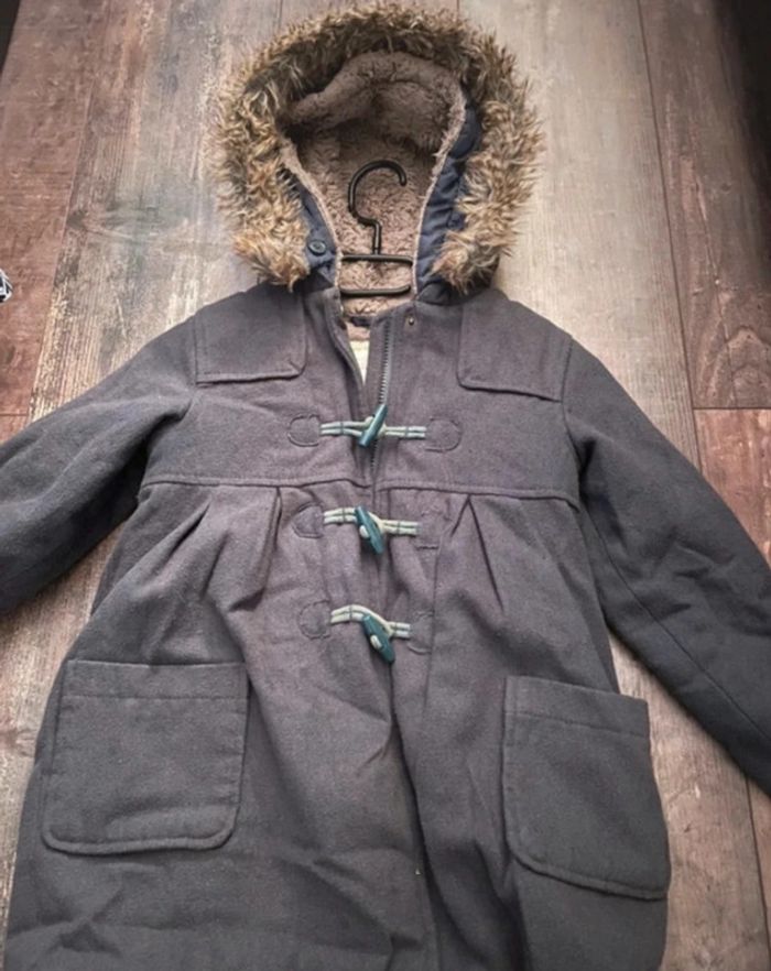 Duffle-coat / manteau vert baudet