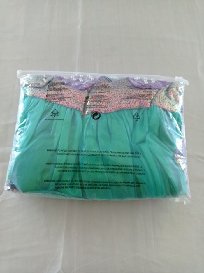 Déguisement robe sirène coquillage et accessoires 5ans - photo numéro 8