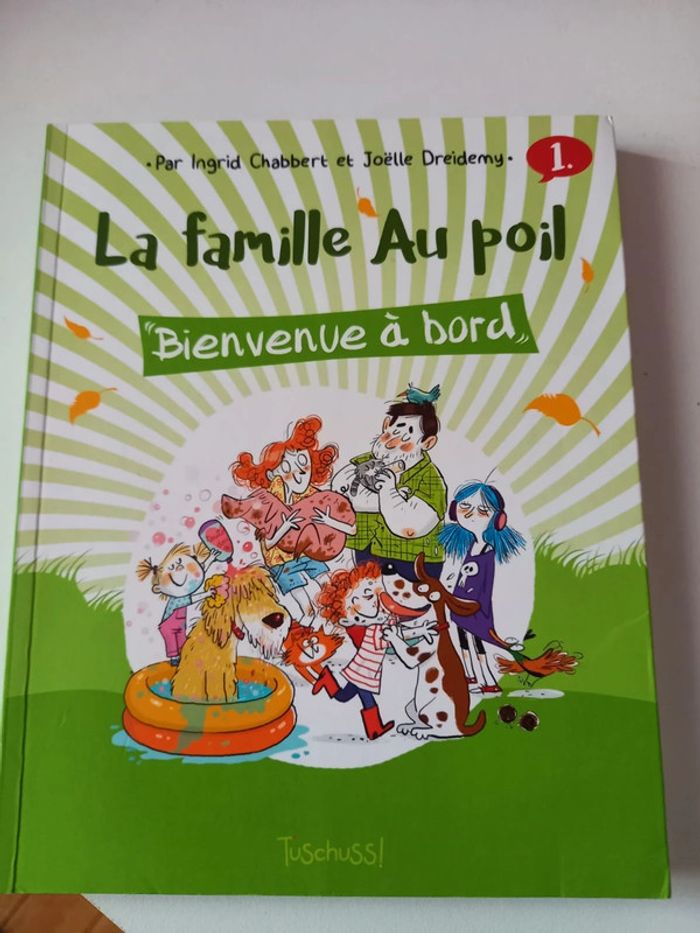 Bd tome 1 "la famille au poil"