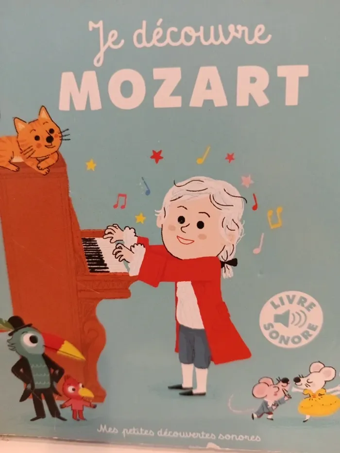 Livre sonore je découvre Mozart
