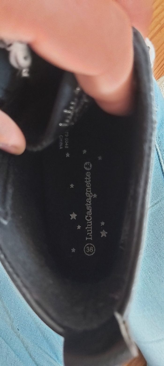Chaussures montantes neuves Lulu castagnette Pointure 36 - photo numéro 7
