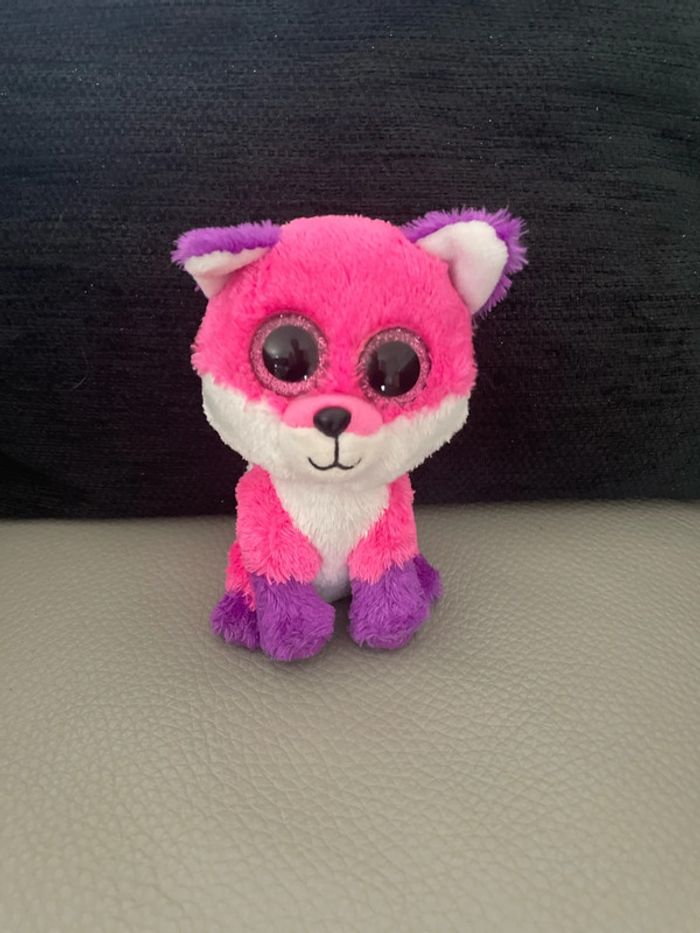 peluche Ty renard doudou 15 cms collection enfant