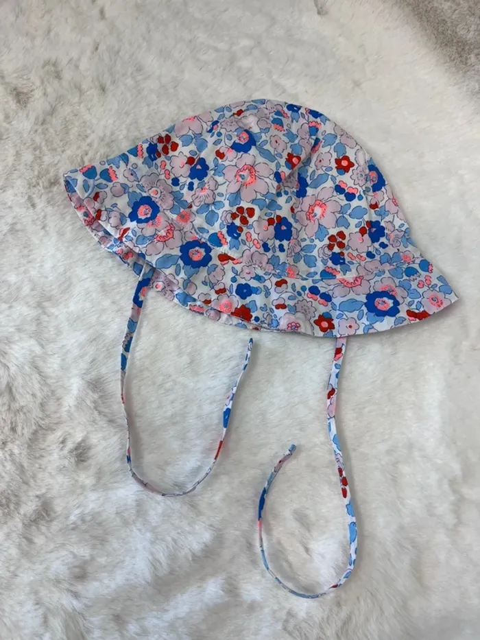 Chapeau liberty jacadi taille 12 mois 47 cm