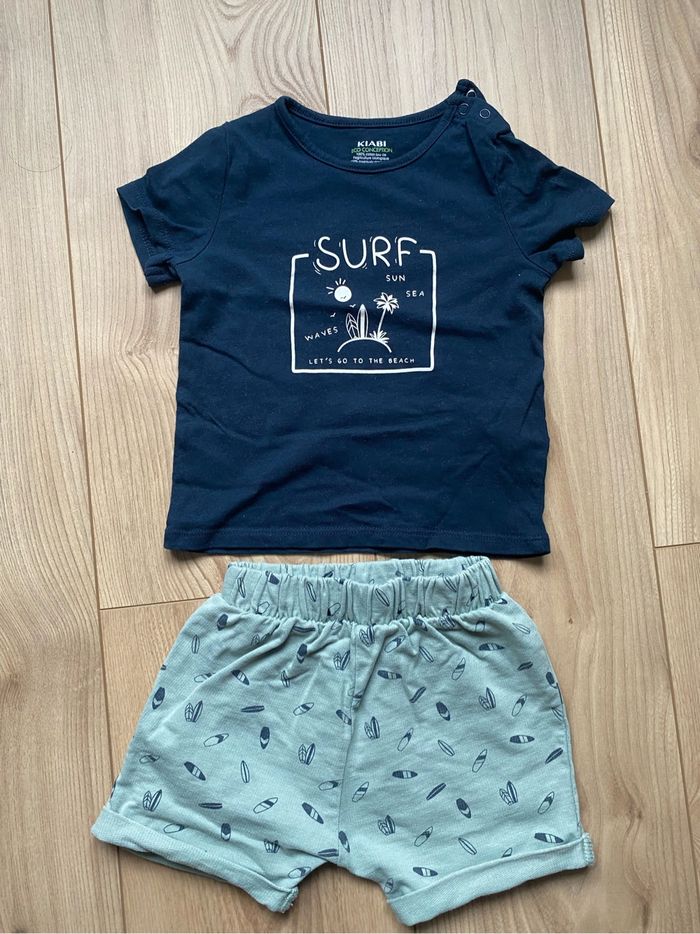Ensemble short et t-shirt manche courte