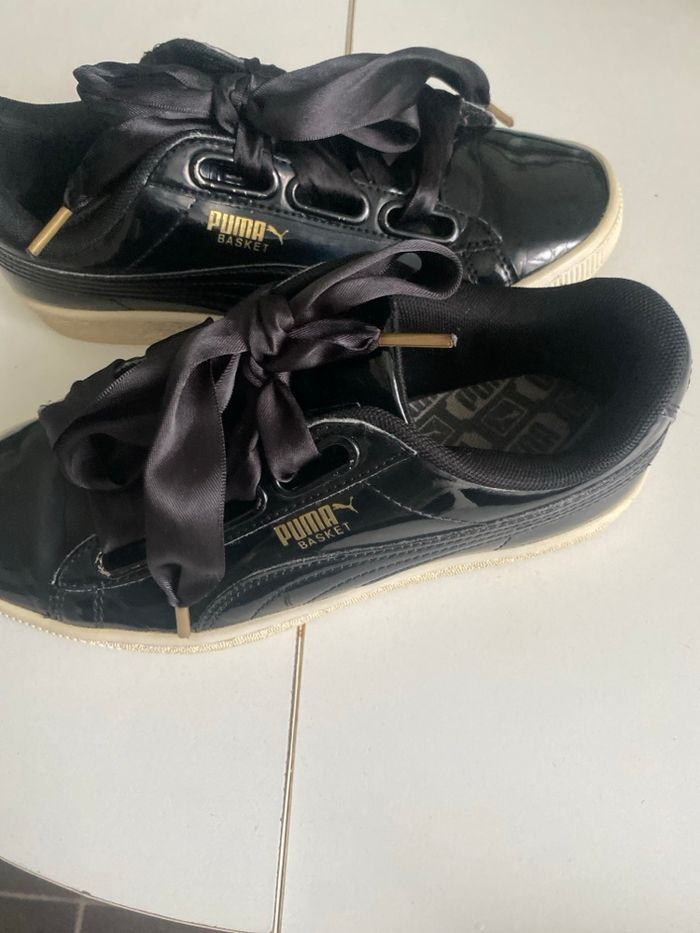 Basket puma vernis - photo numéro 3