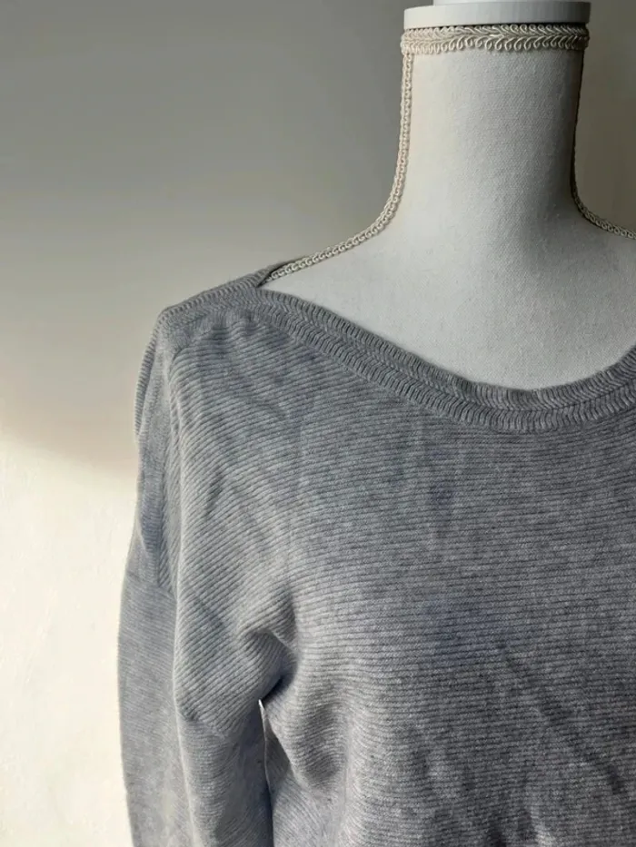 Pull d'hiver gris - Taille 42 - photo numéro 3