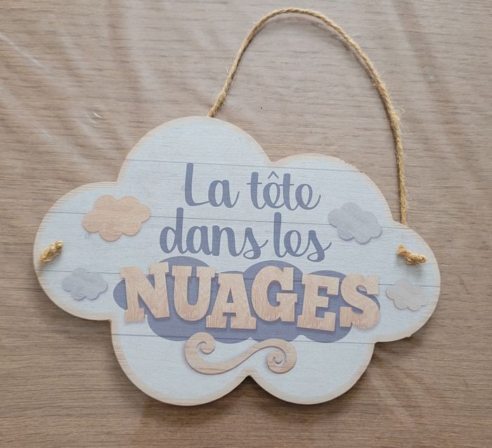 Décoration chambre bébé "nuage"