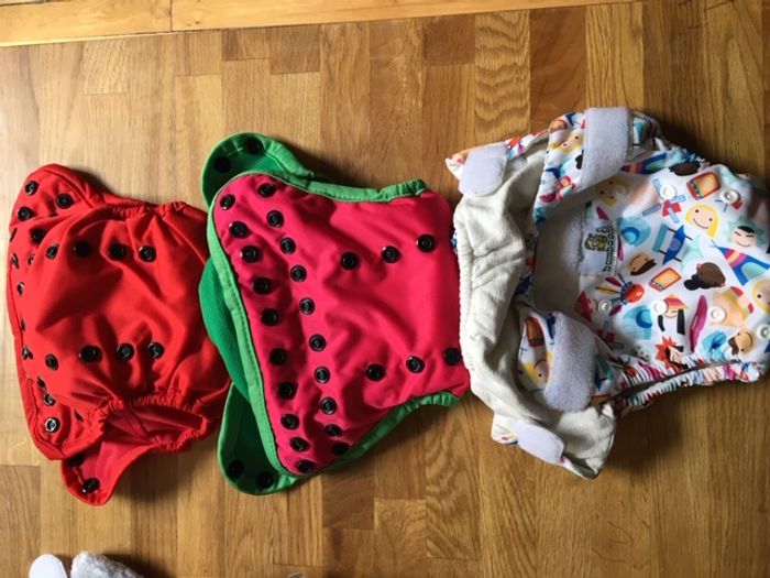 Lot de couches lavables évolutives
