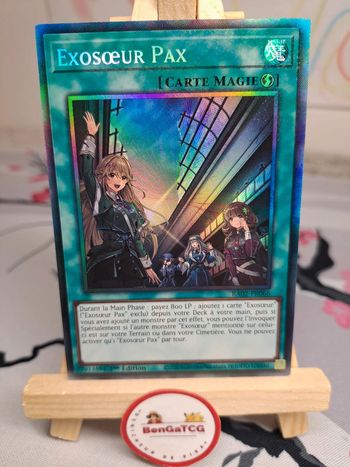 Carte Exosoeur Pax Collectors Rare Yu-Gi-Oh! Collection Rareté II 25th FR 1ère ed