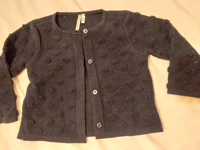 Gilet noir fille T23M - photo numéro 2