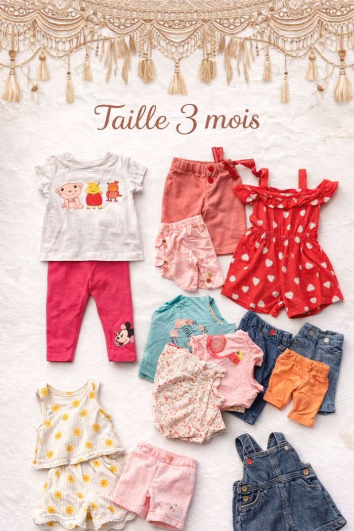 Lot vêtement bébé 3 mois