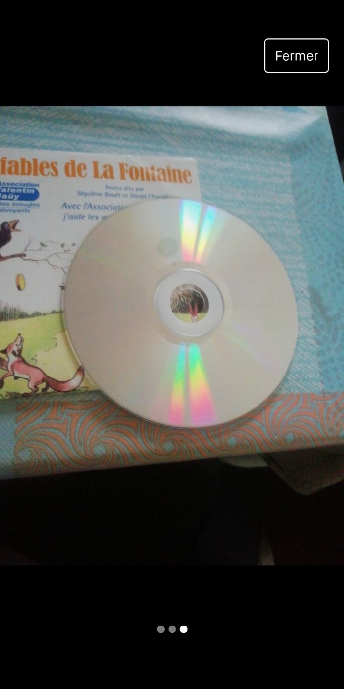 CD les fables de la fontaine - photo numéro 3