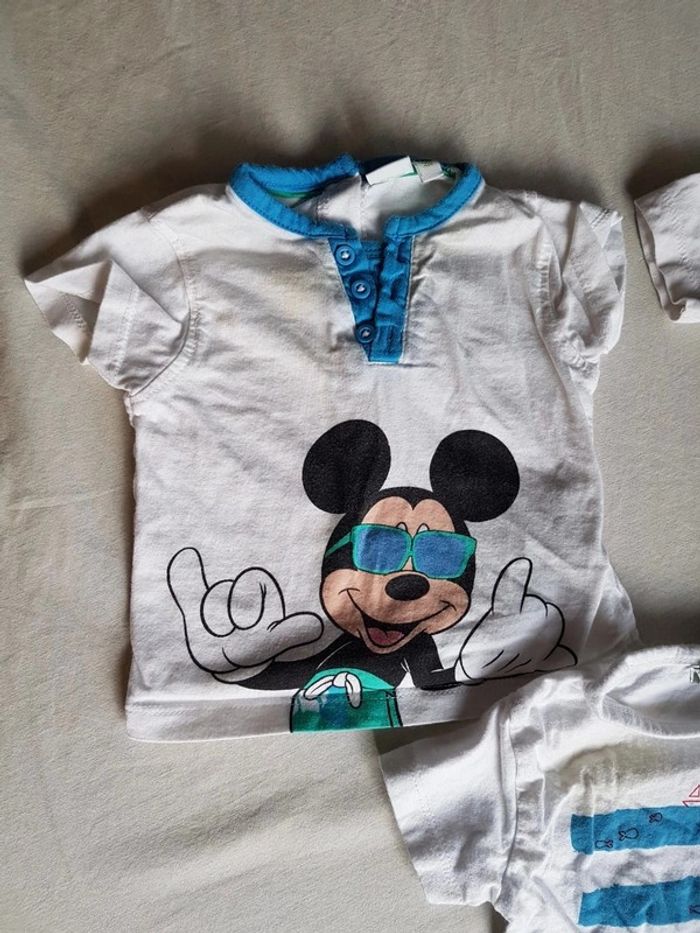Lot 3 t-shirt garçon 3 mois - photo numéro 2