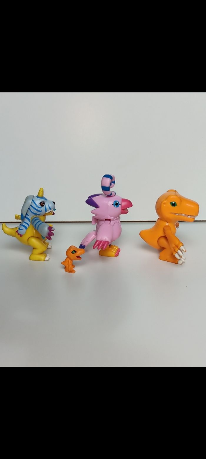 Lot figurines vintage digimon 10,5cm pour la plus grande - photo numéro 4