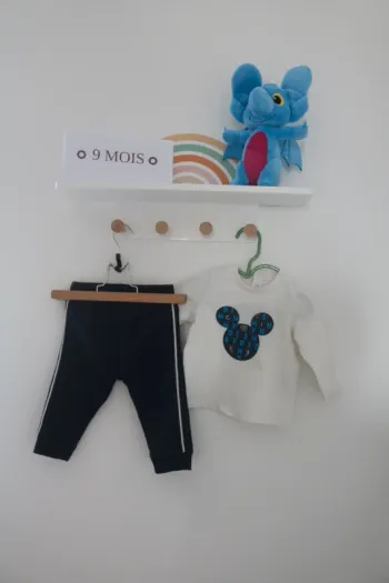 Ensemble haut Disney et jogging Creeks 9 mois