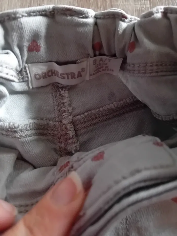 Pantalon jeans 8 ans fille - photo numéro 6