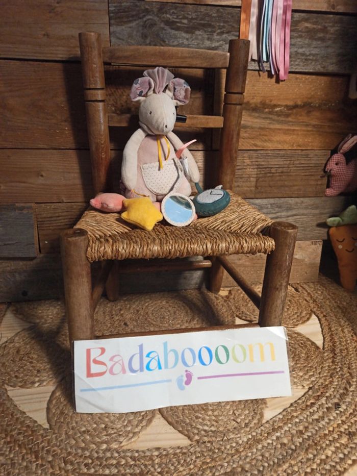 Peluche souris activités moulin roty tbe