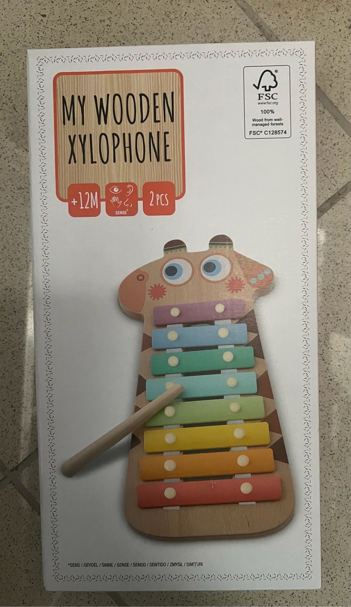 Xylophone en bois