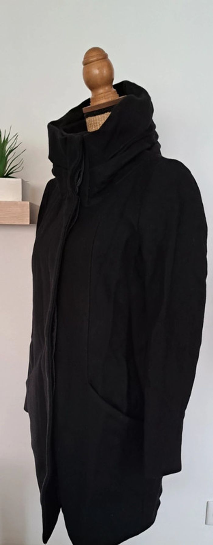 Manteau noir Zara - photo numéro 8