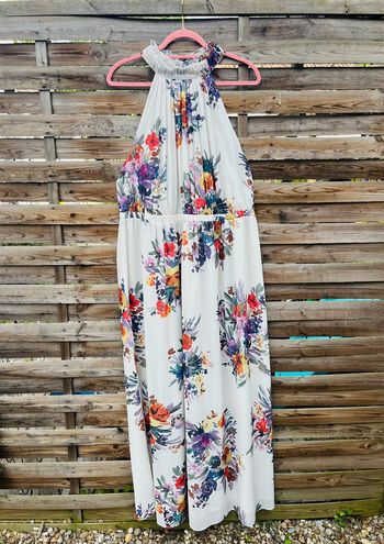 Robe longue à épaules dénudées - Taille XL