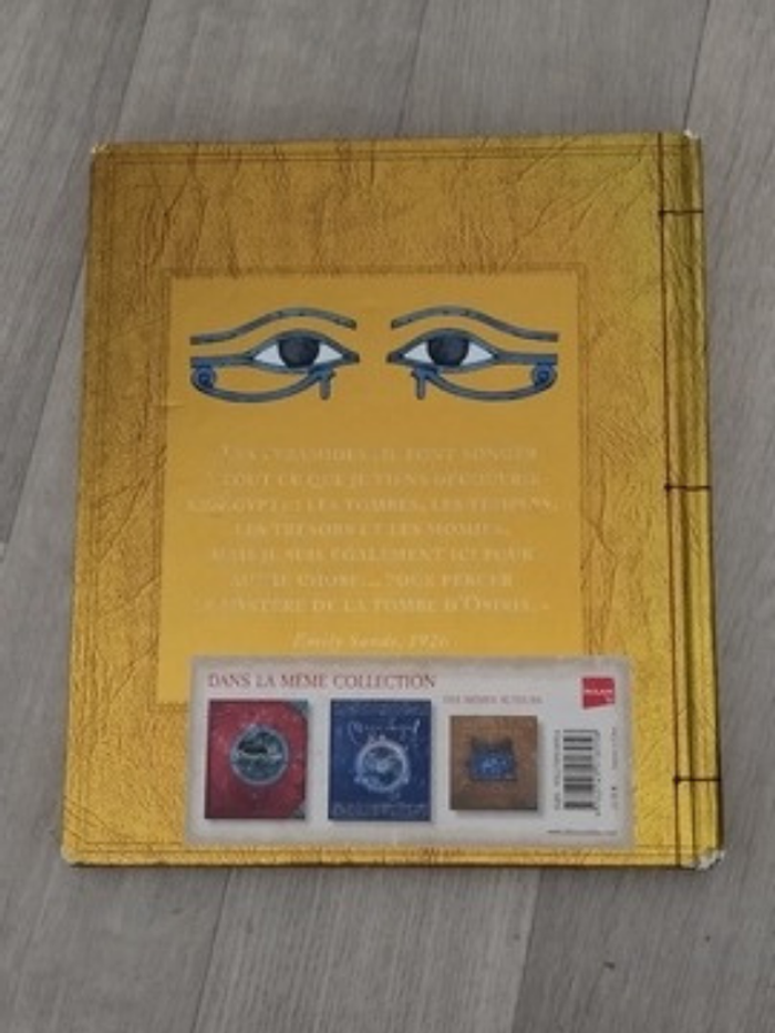 Livre Egyptologie élégante édition illustrée avec pop up - 7647007279 - photo numéro 2