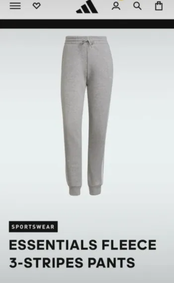 Neuf avec étiquette L pantalon adidas originals
