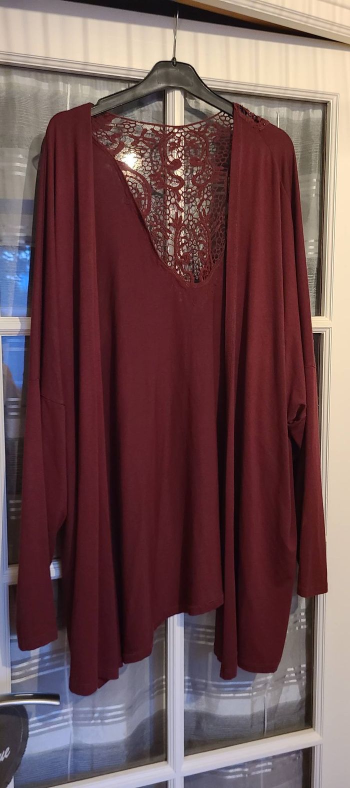 Gilet long femme grande taille 3 xl m&s femme gilet brodé - photo numéro 5