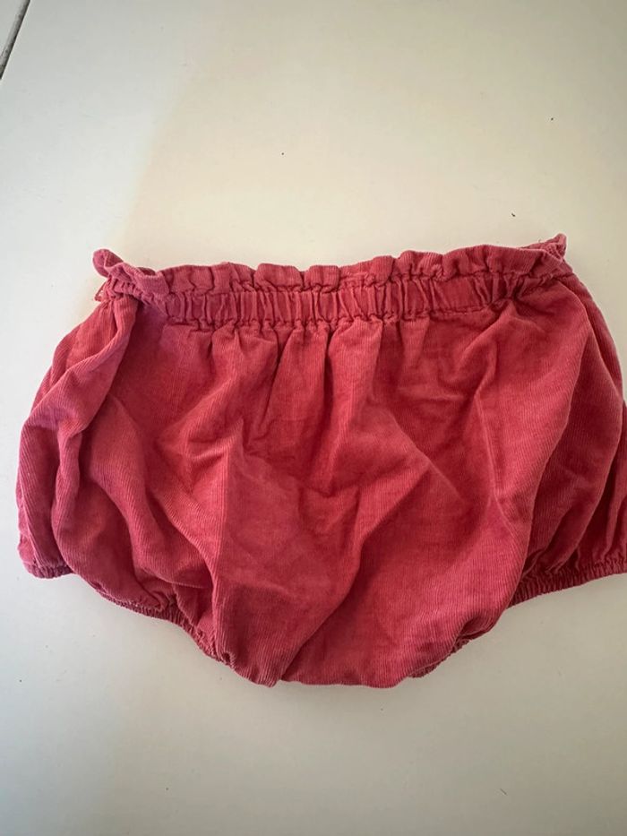 Short culotte en velours - photo numéro 3