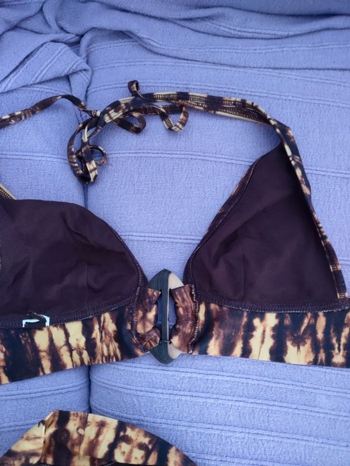 Maillot de bain deux pièces tie and dye Etam - photo numéro 5