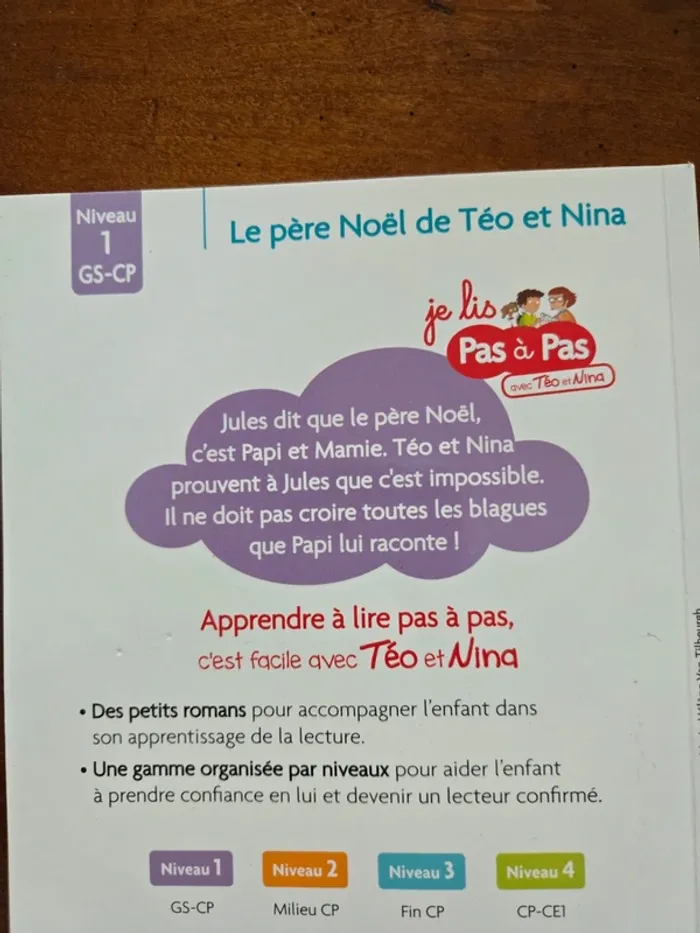 Livre GS CP Le père Noël de Téo et Nina - photo numéro 6