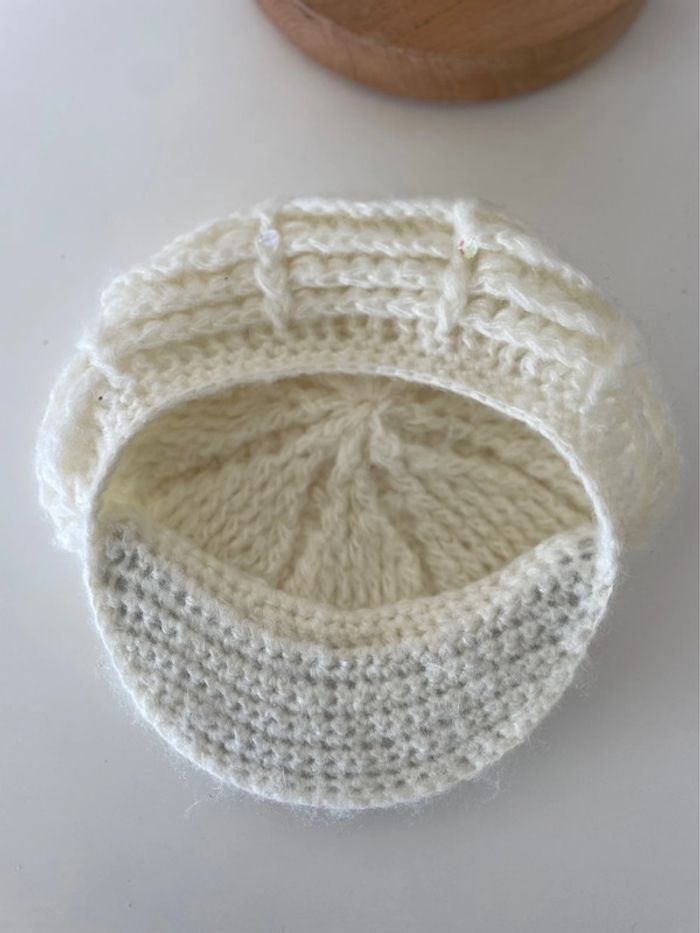 Casquette bonnet petite fille - photo numéro 4