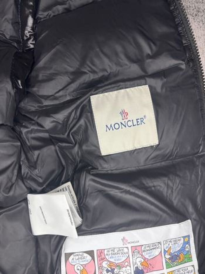 Doudoune Sans Manches Moncler Maya Noire Brillante - photo numéro 8