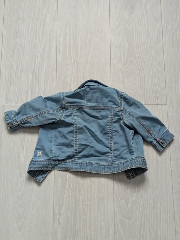 Veste en jean fille 9 mois - photo numéro 4